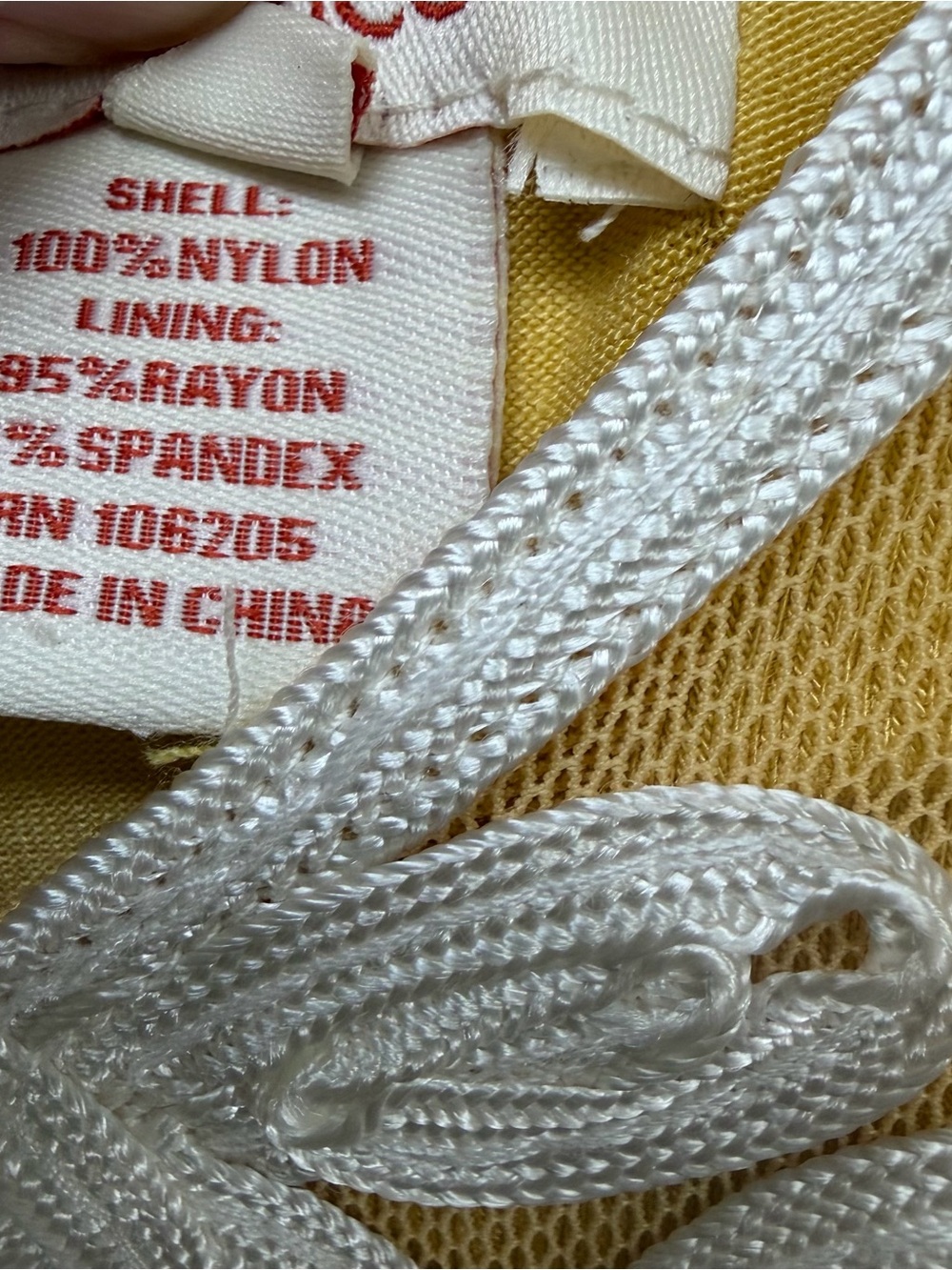 Sundance Dress Midi Mesh Appliqué Sleeveless Yellow Size Small Wedding Guest - Picture 4 of 10